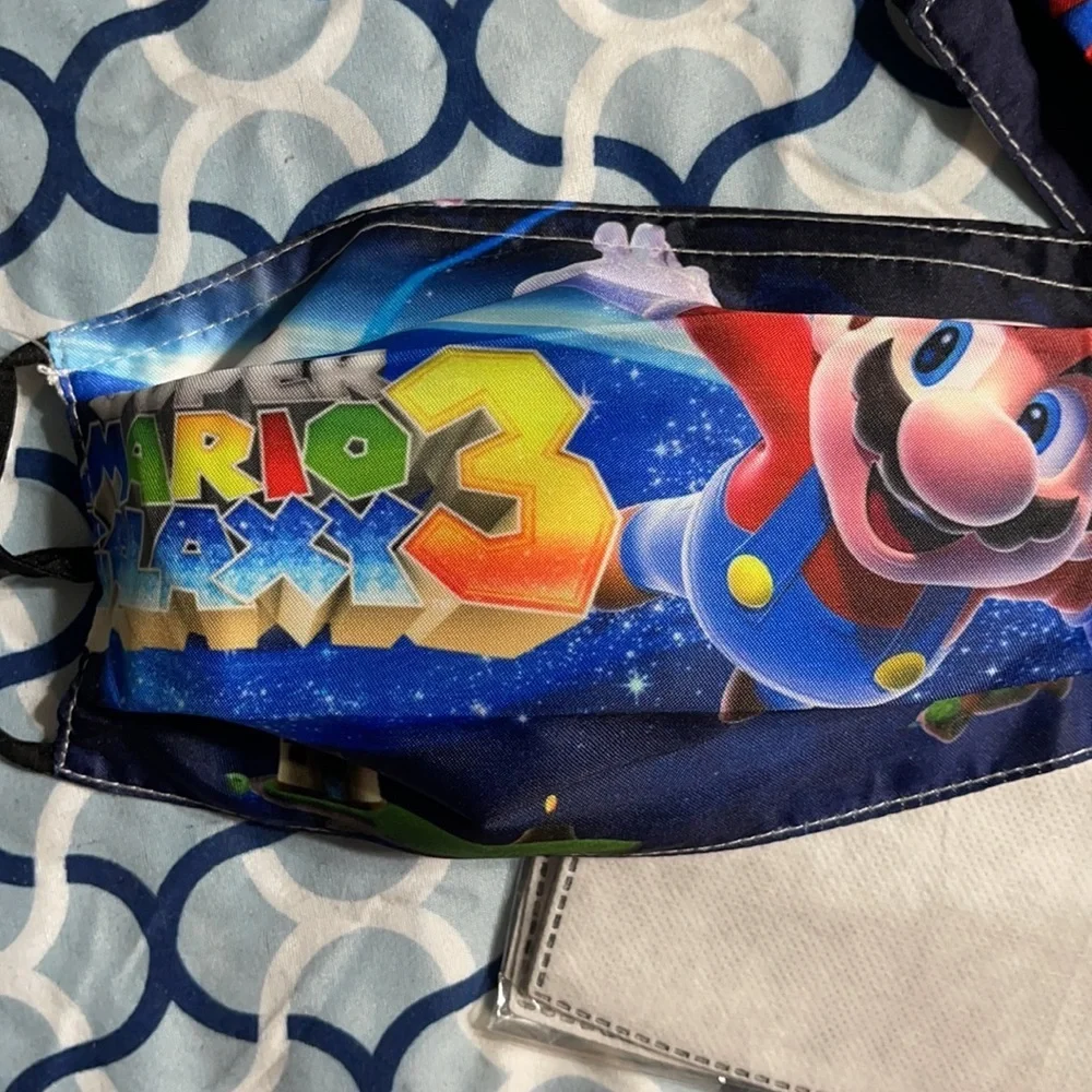 New set/2 Mario Galaxy face masks